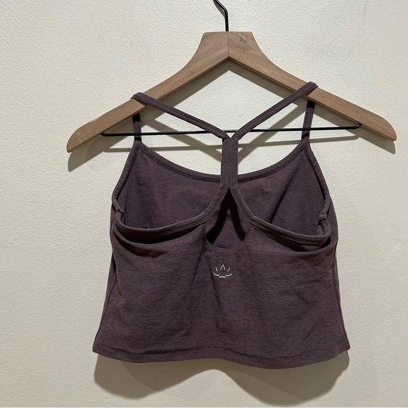 Beyond Yoga Spacedye Slim Racerback Cropped Tank Top - Women’s Size Medium - Picture 2 of 5